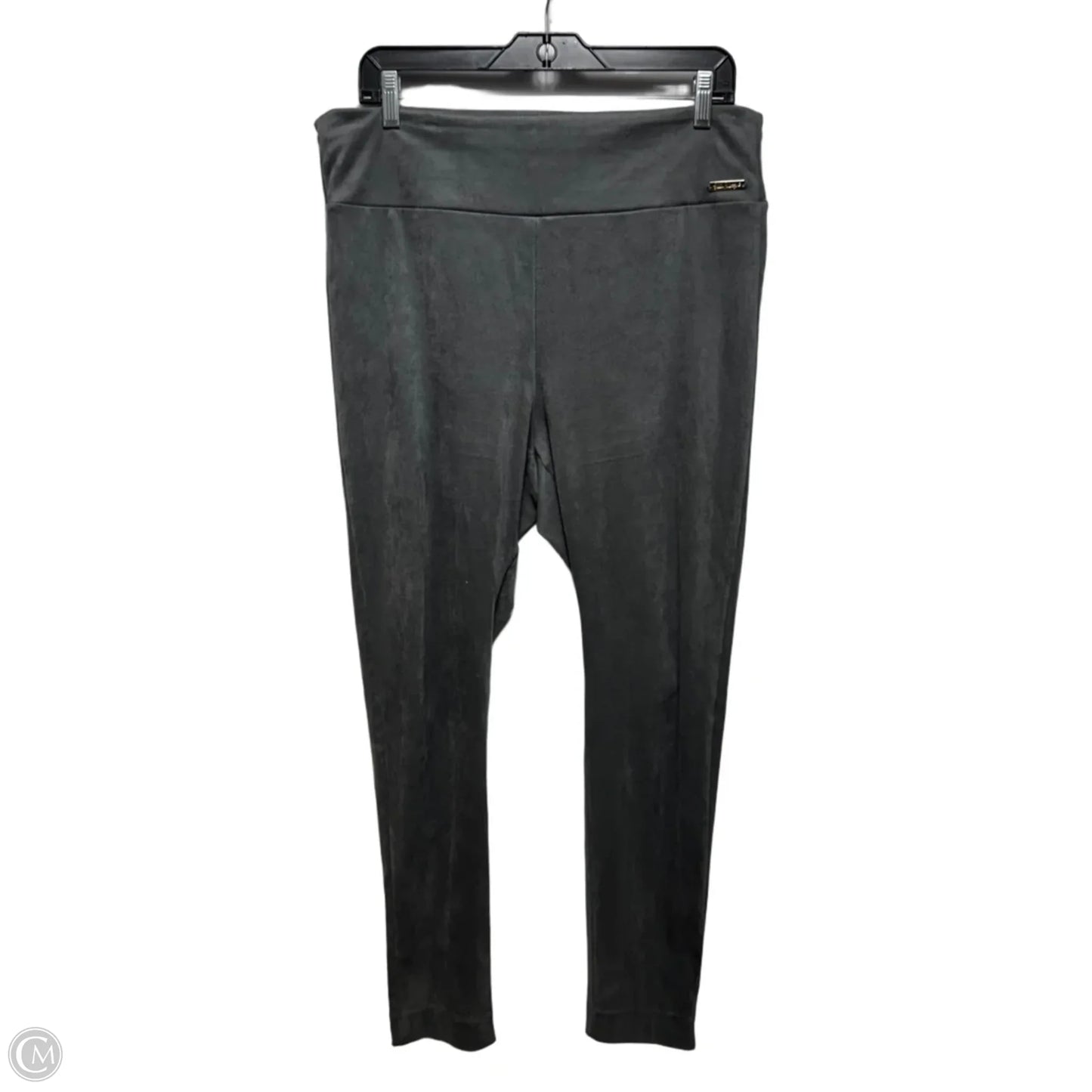 Faux Suede Leggings Pants Designer By Lilly Pulitzer In Grey, Size: 16