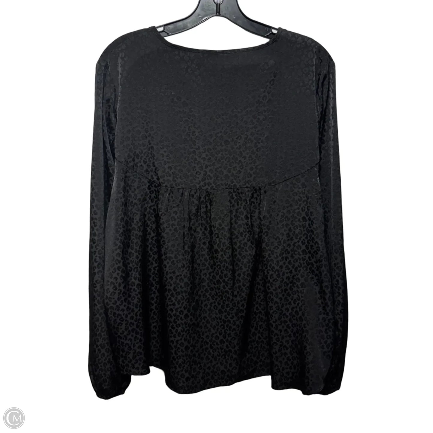 Top Long Sleeve Designer By Lilly Pulitzer In Black, Size: Xl