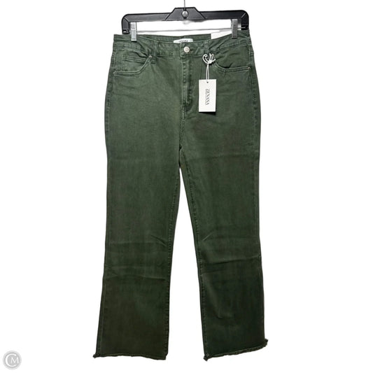 Jeans Boot Cut By Zenana In Green, Size: L