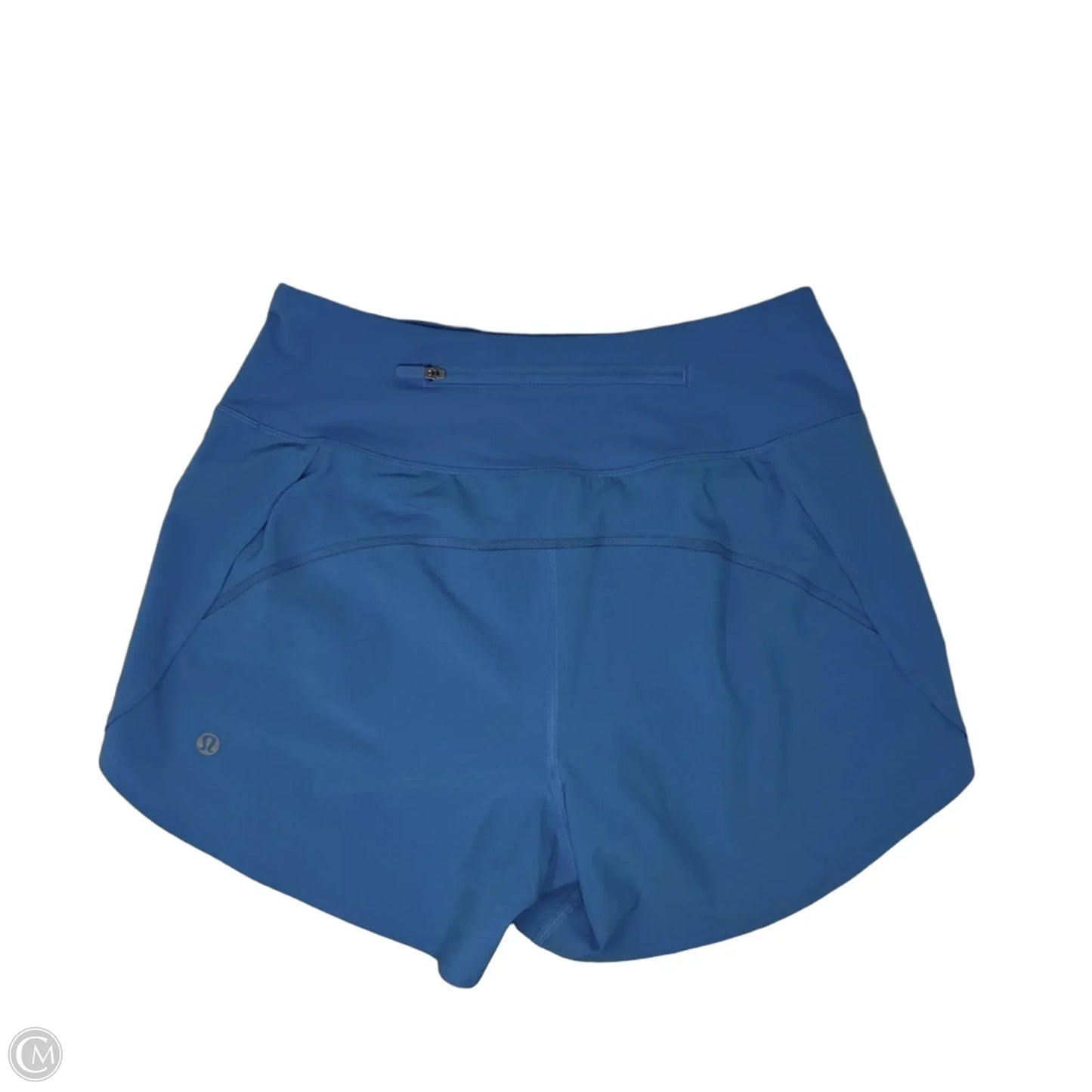 Athletic Shorts By Lululemon In Blue, Size: Xs