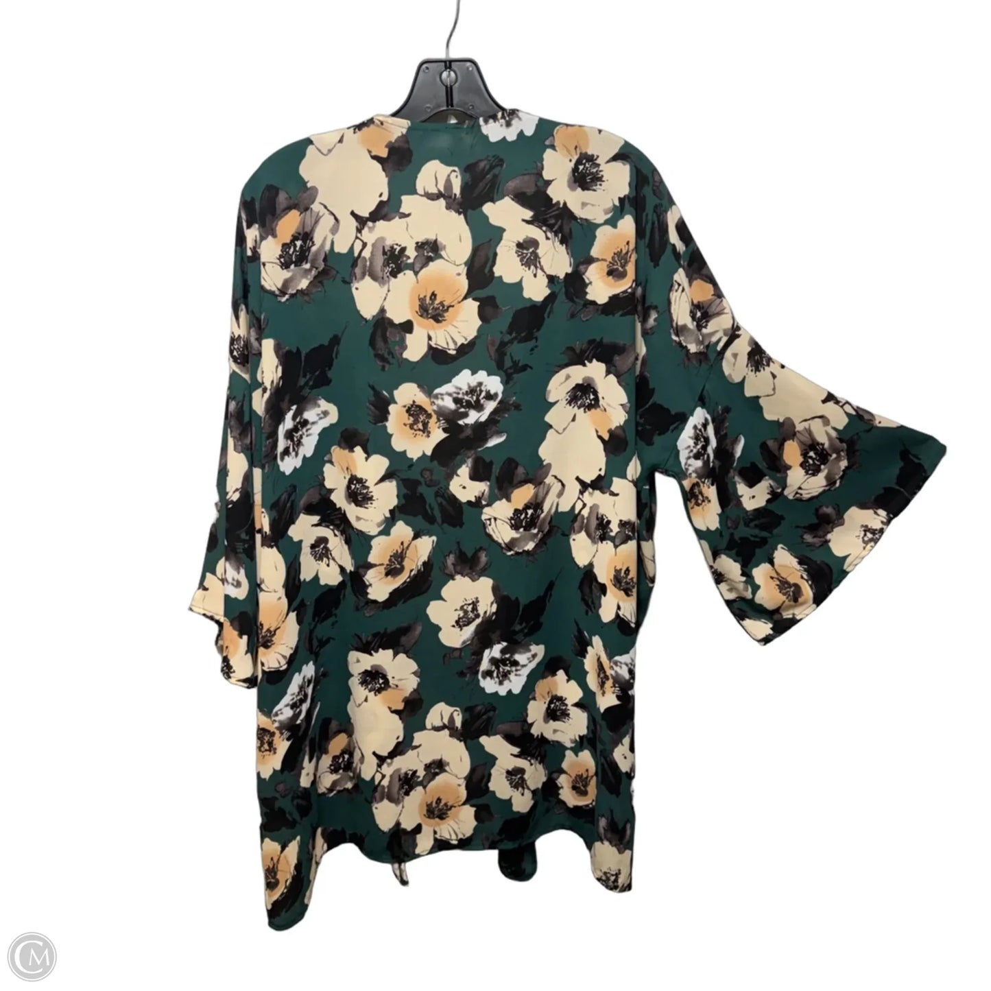 Kimono By Pink Blush In Floral Print, Size: Xl