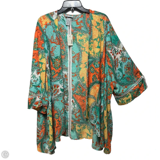 Kimono By Catherines In Multi-colored, Size: 5X