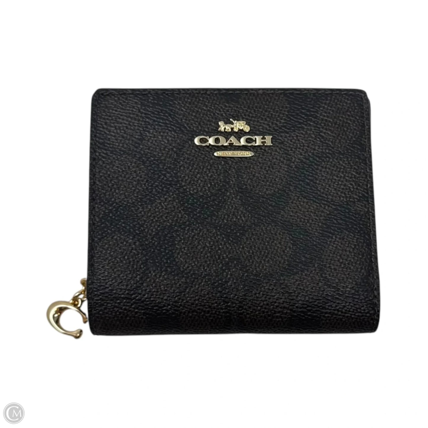 Signature Snap Wallet Designer By Coach, Size: Medium