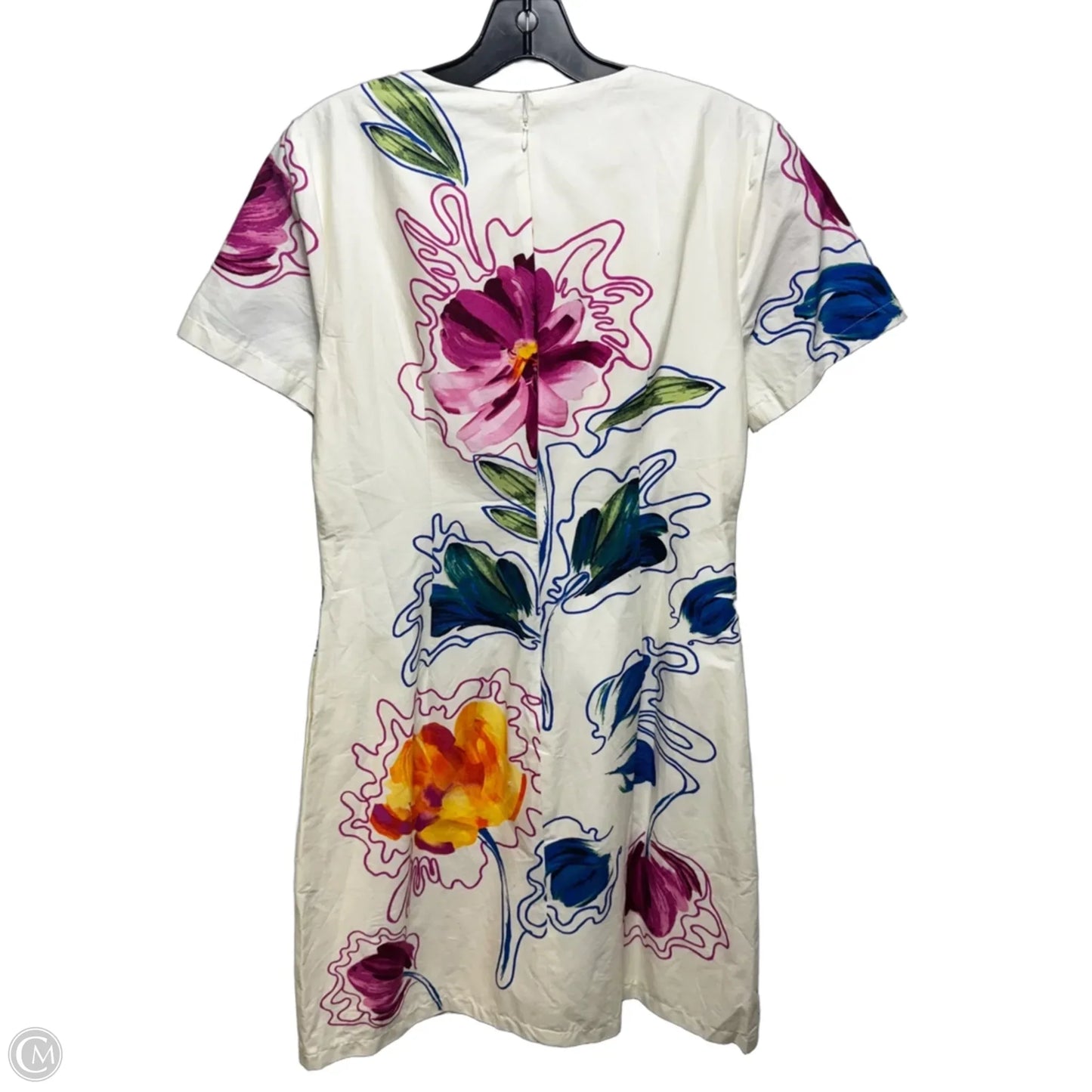 Dress Casual Short By Maggy London In Floral Print, Size: 10