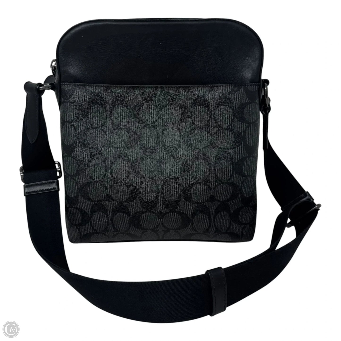 Houston Flight Bag Crossbody Designer By Coach, Size: Medium