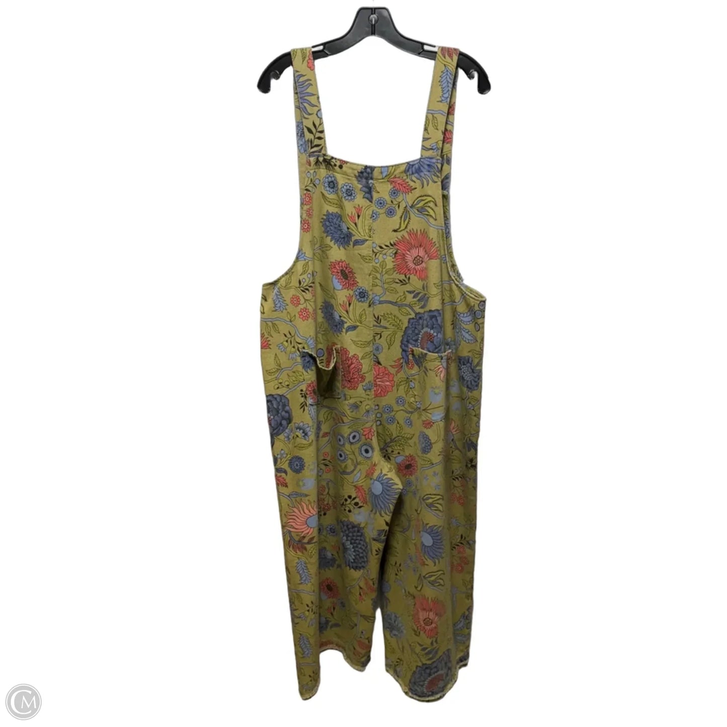 Overalls By Easel In Floral Print, Size: M