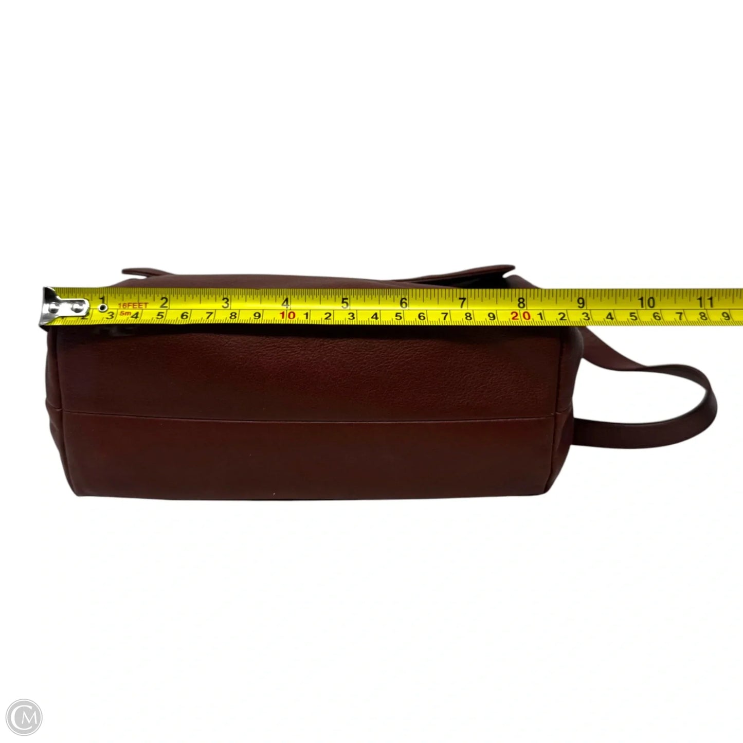 Leather Flap Crossbody Designer By Ugg, Size: Medium