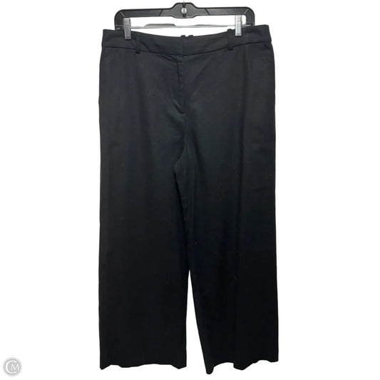 Pants Linen By J. Crew In Black, Size: 12