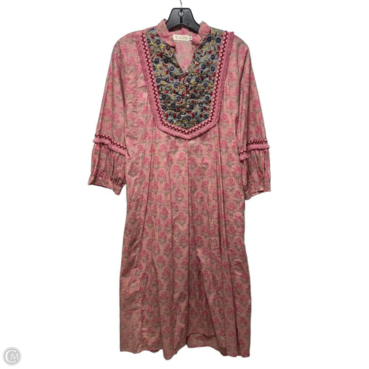 Embellished Dress Casual Maxi By A & Eva Fashion In Multi-colored, Size: L