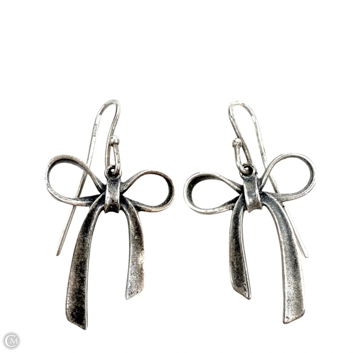 Sterling Silver Bow Earrings By James Avery