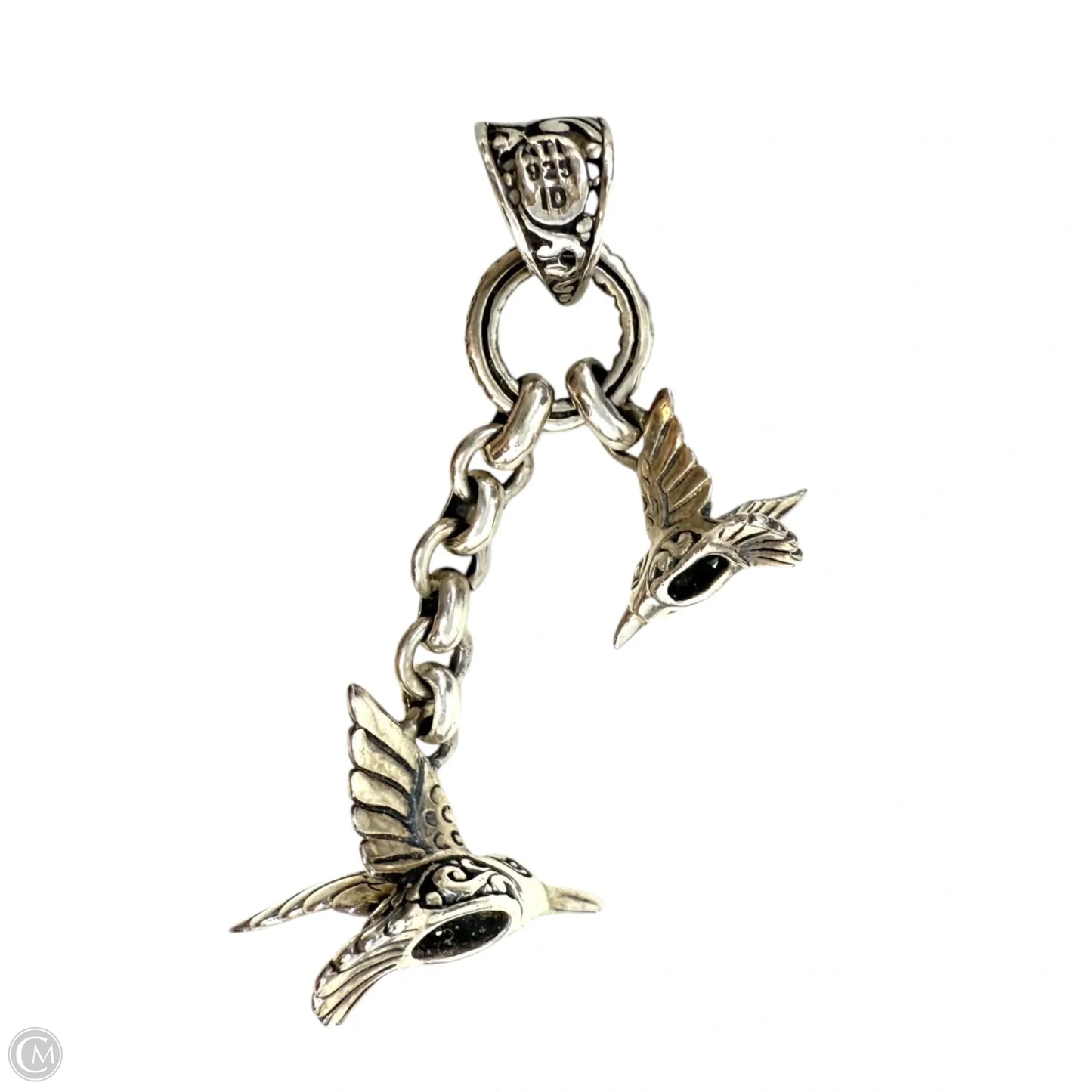 Sterling Silver Hummingbird Pendant By Annika Witt
