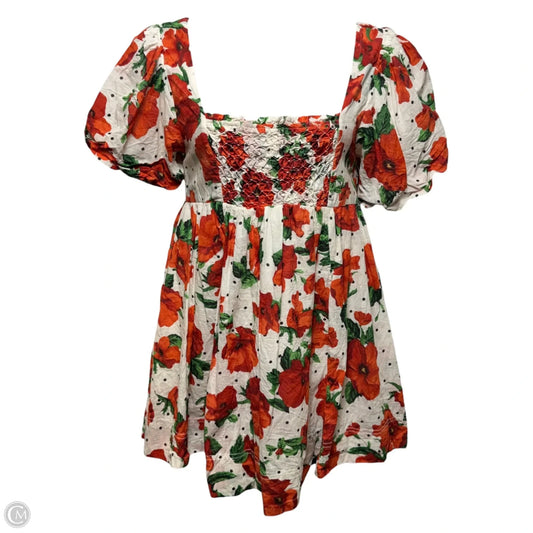 Dress Casual Short By Maeve In Floral Print, Size: M