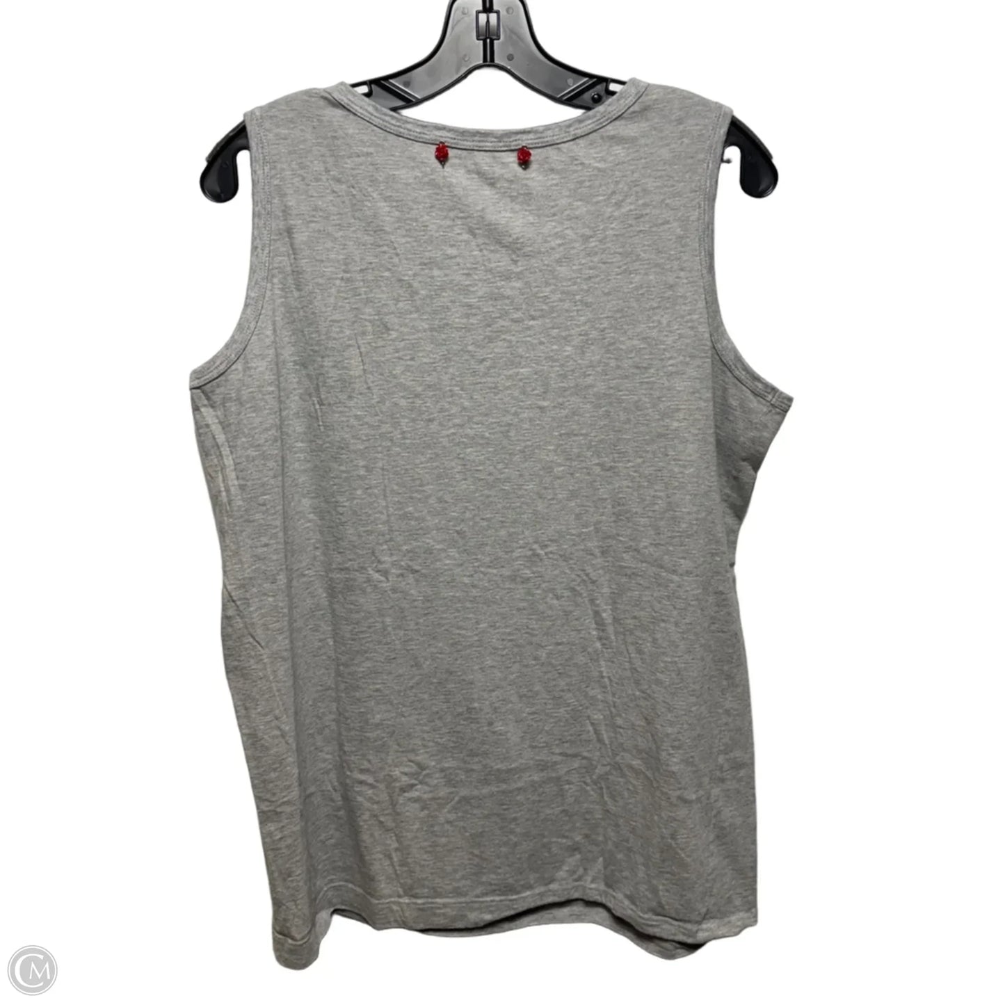 DG Millennials Top Sleeveless Luxury Designer By Dolce And Gabbana In Grey, Size: 8 (44)