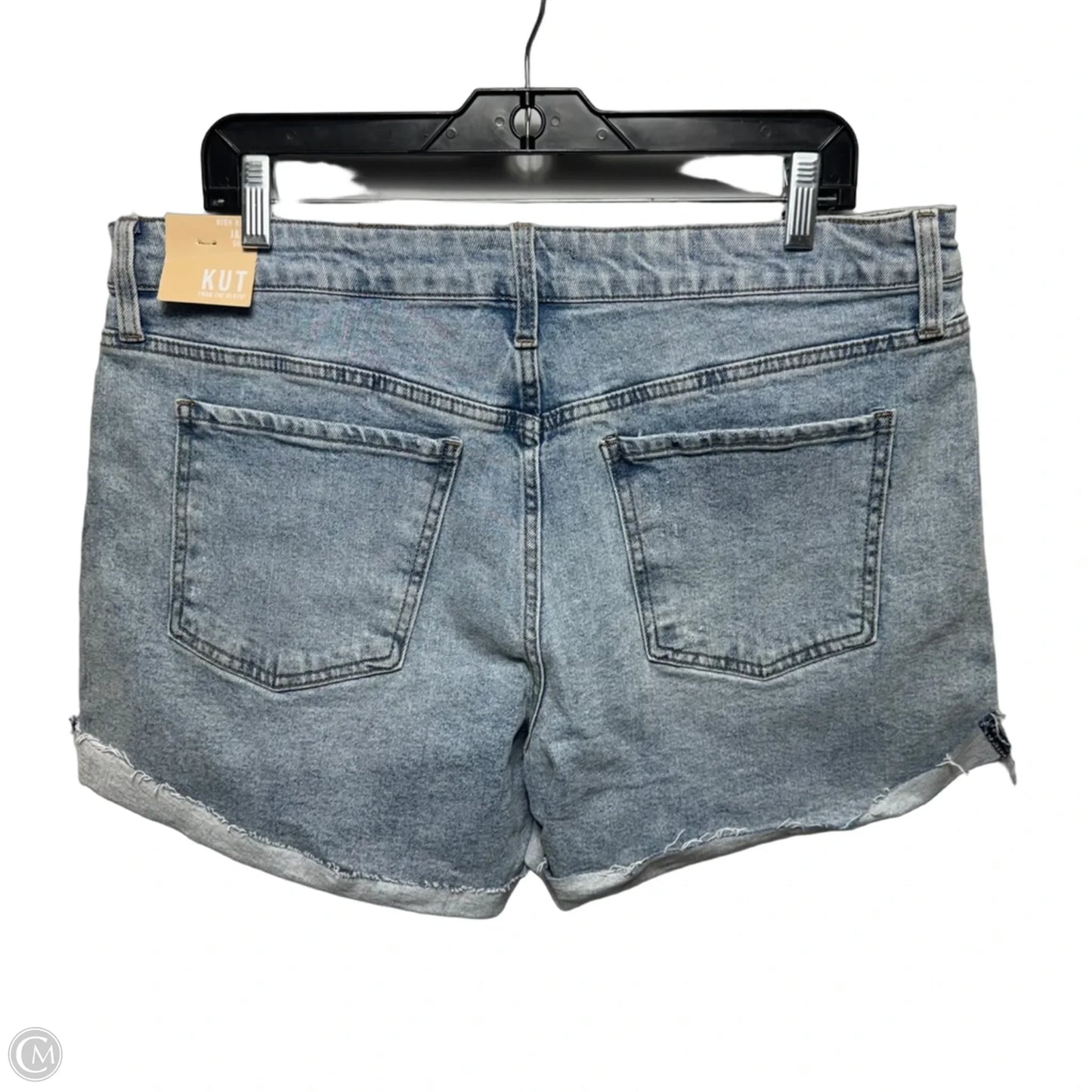 Jane High Rise Shorts By Kut In Blue Denim, Size: 12