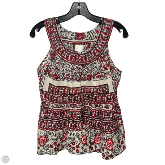 Top Sleeveless By Anna Sui In Multi-colored, Size: S