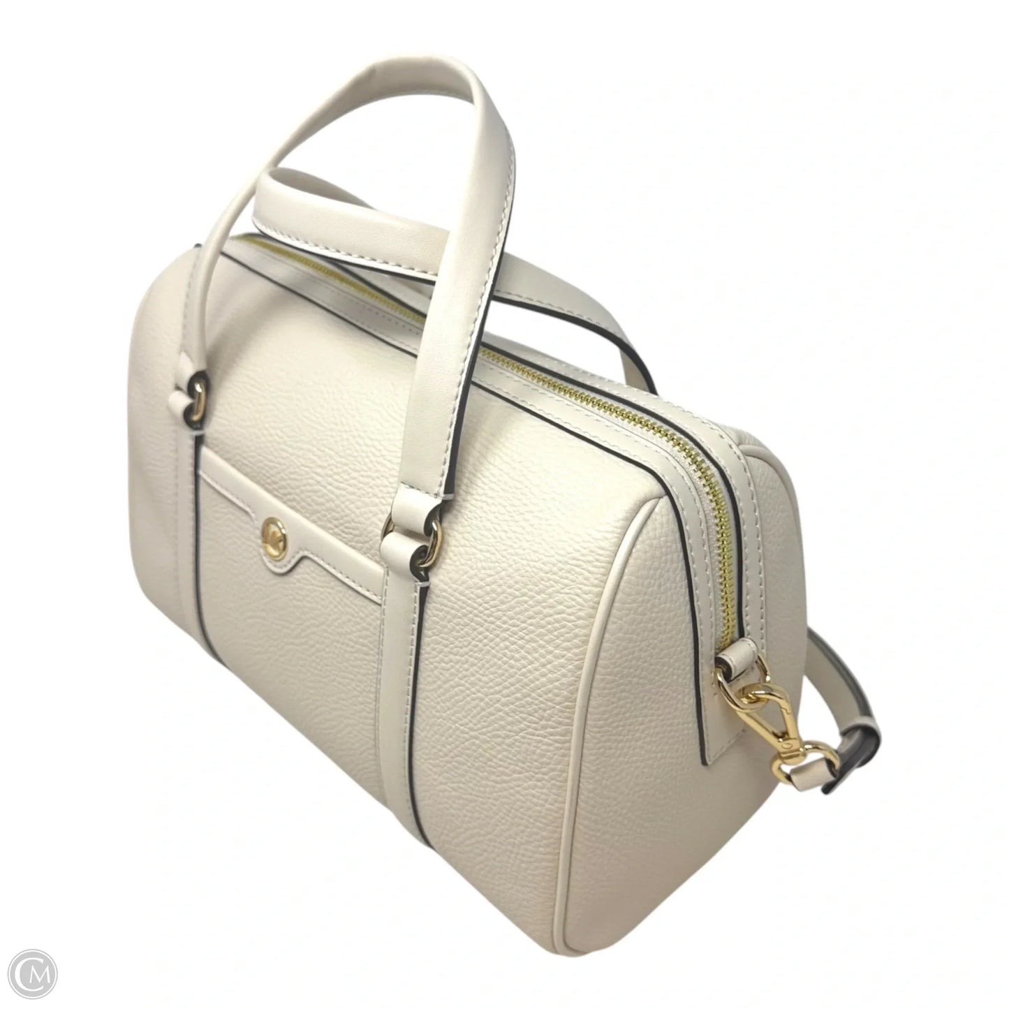 Jet Set Duffle Handbag Leather By Michael By Michael Kors, Size: Medium