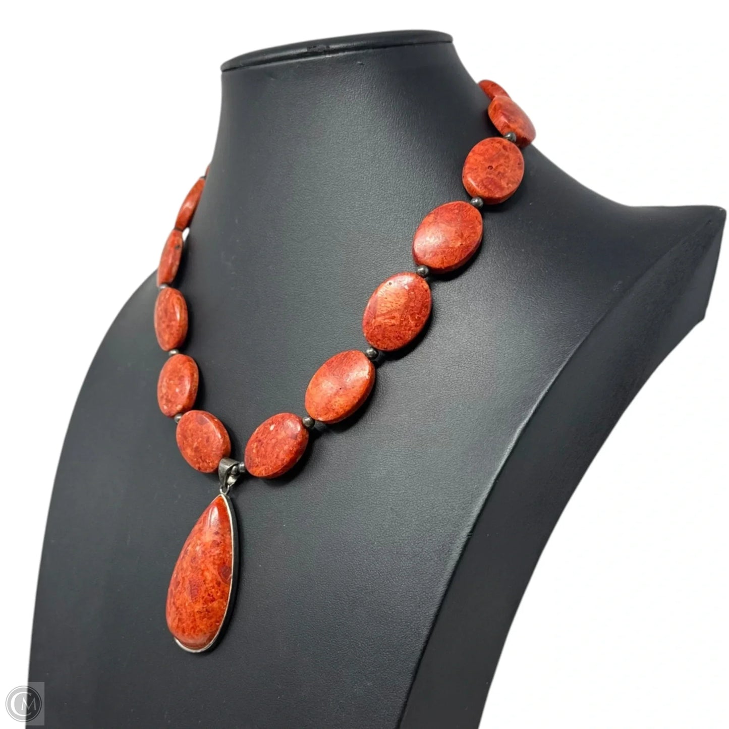 Stone Sterling Necklace Pendant By Lucas Lameth