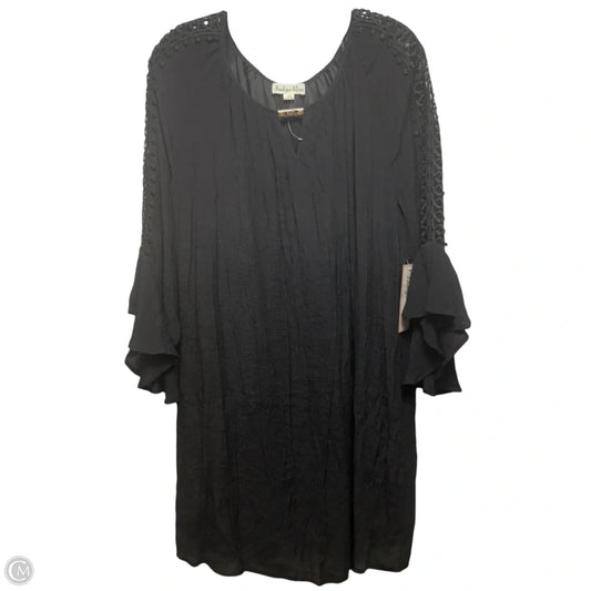 Dress Casual Short By Indigo Rose In Black, Size: 1x