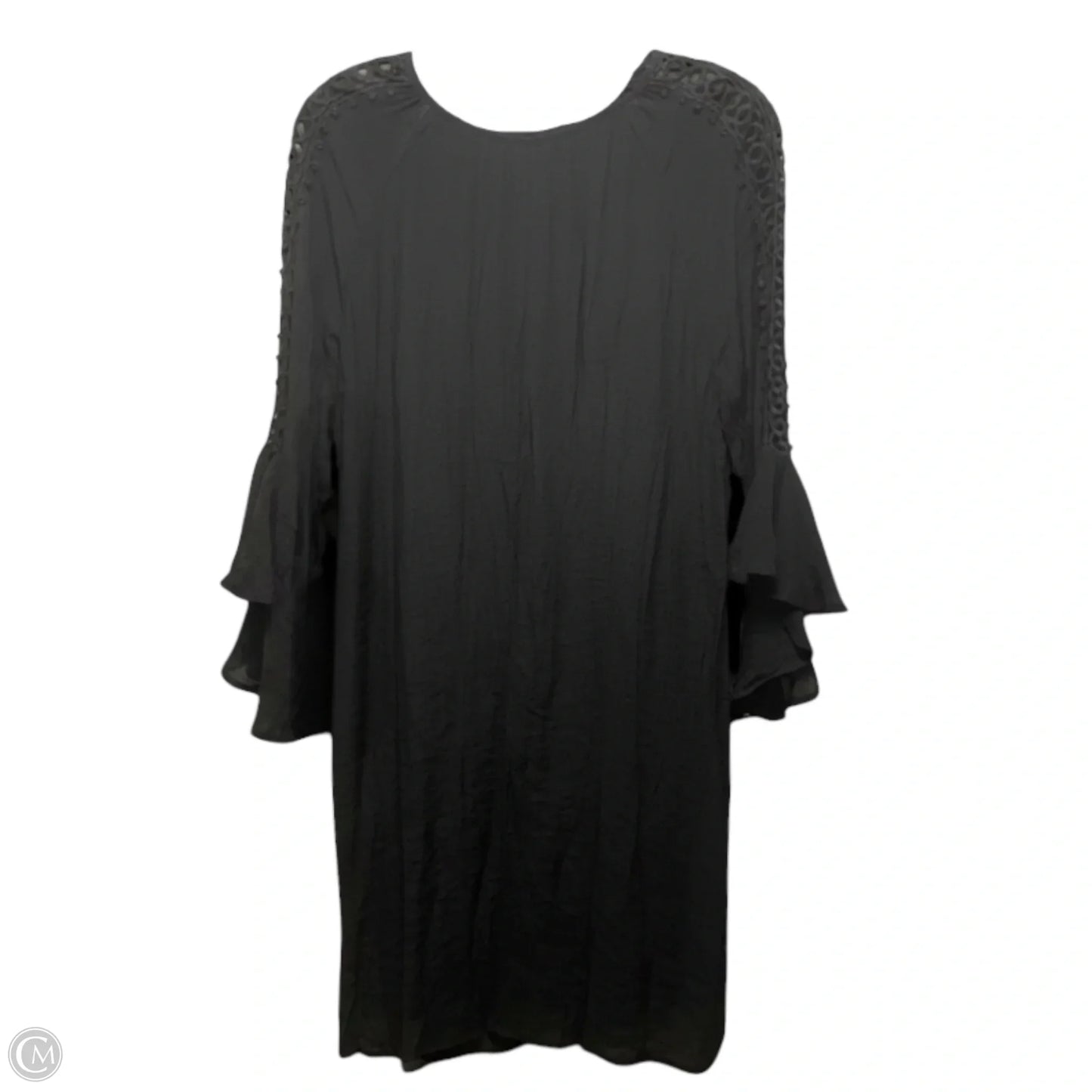 Dress Casual Short By Indigo Rose In Black, Size: 1x