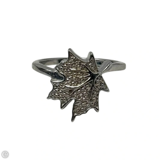 Maple Leaf Ring, Size: 7