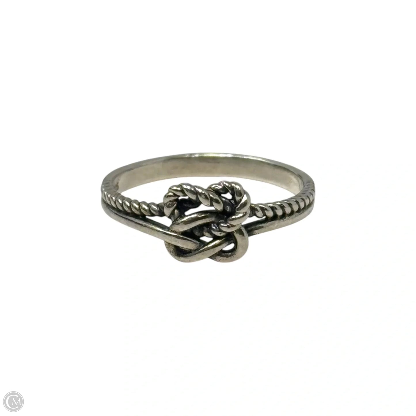 Knot Ring Sterling Silver, Size: 8.5