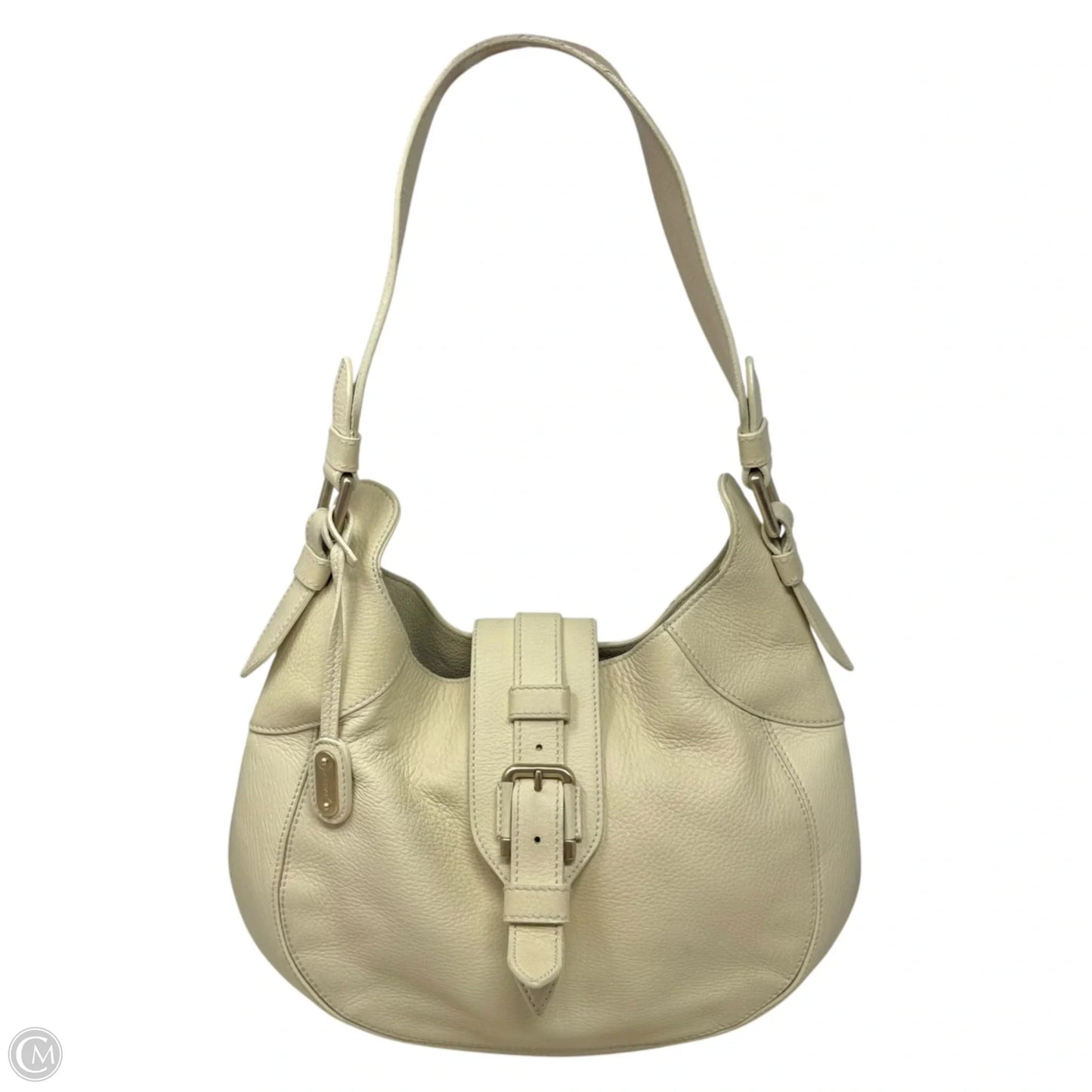 AS IS Handbag Leather By Bally, Size: Medium