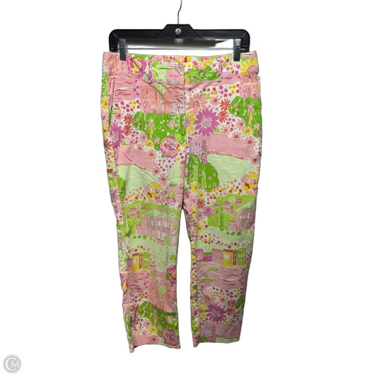 Vintage Pants Designer By Lilly Pulitzer In Multi-colored, Size: 8
