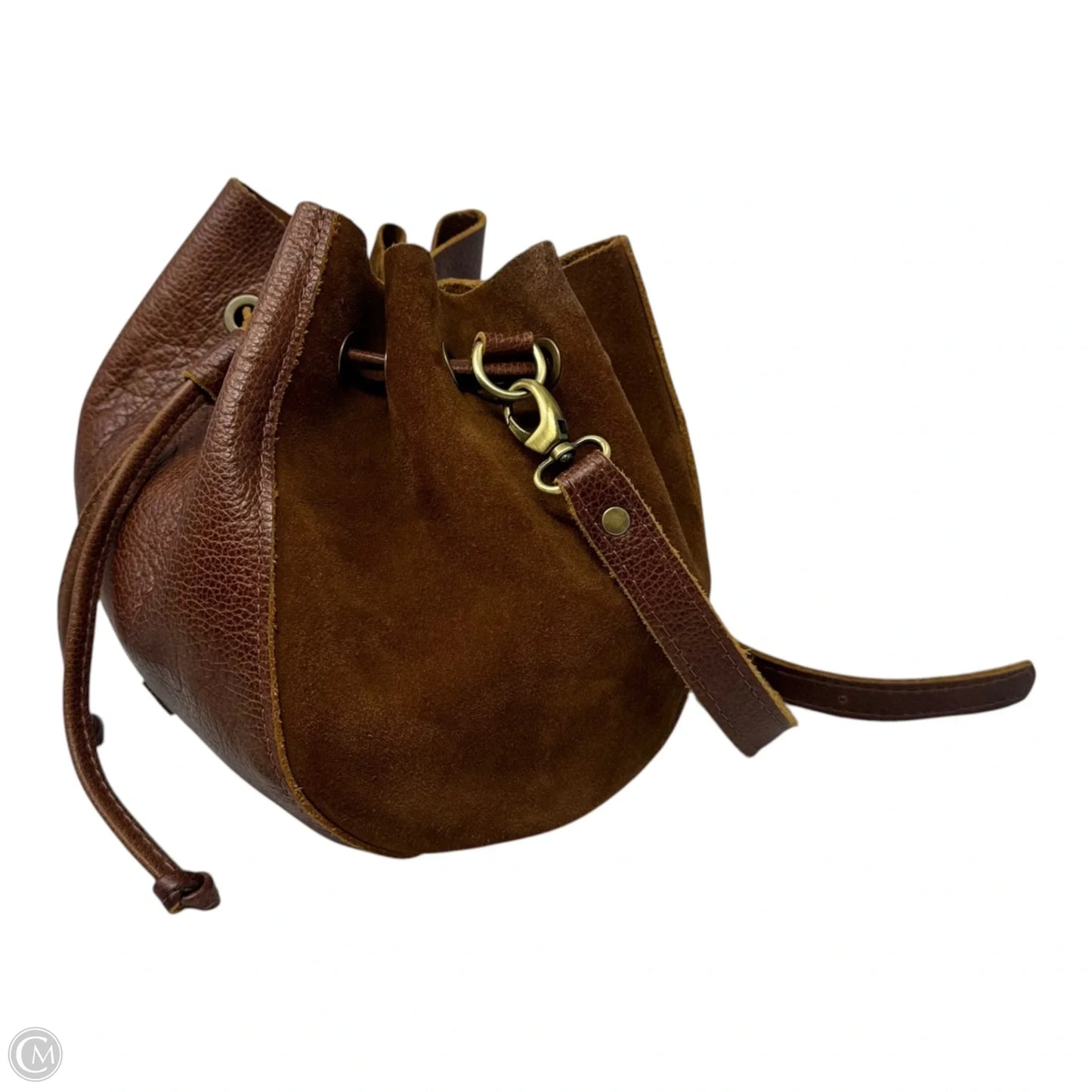 Nest Bucket Crossbody Leather By Portland Leather, Size: Medium