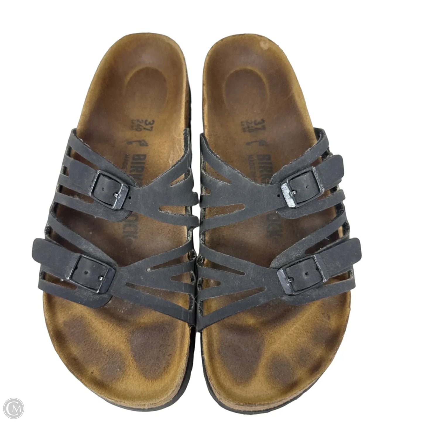 Granada Sandals By Birkenstock In Black, Size: 6