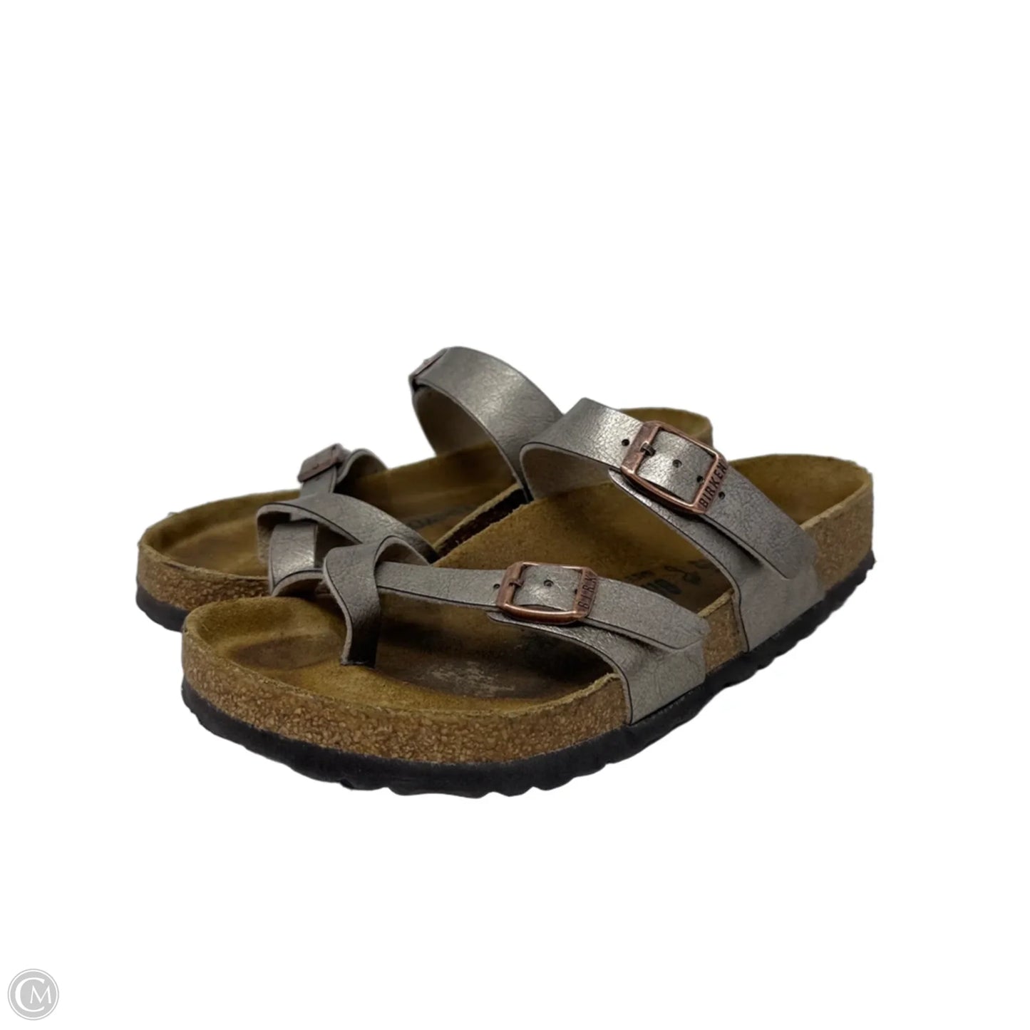 Mayari Sandals By Birkenstock In Rose Gold, Size: 6