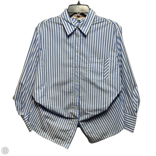 Top Long Sleeve By Free People In Striped Pattern, Size: Xs