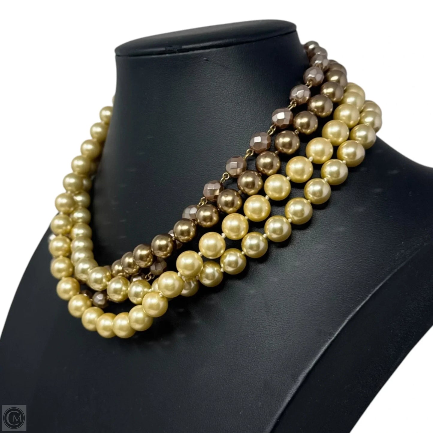 Faux Pearl Necklace Layered By Brooks Brothers