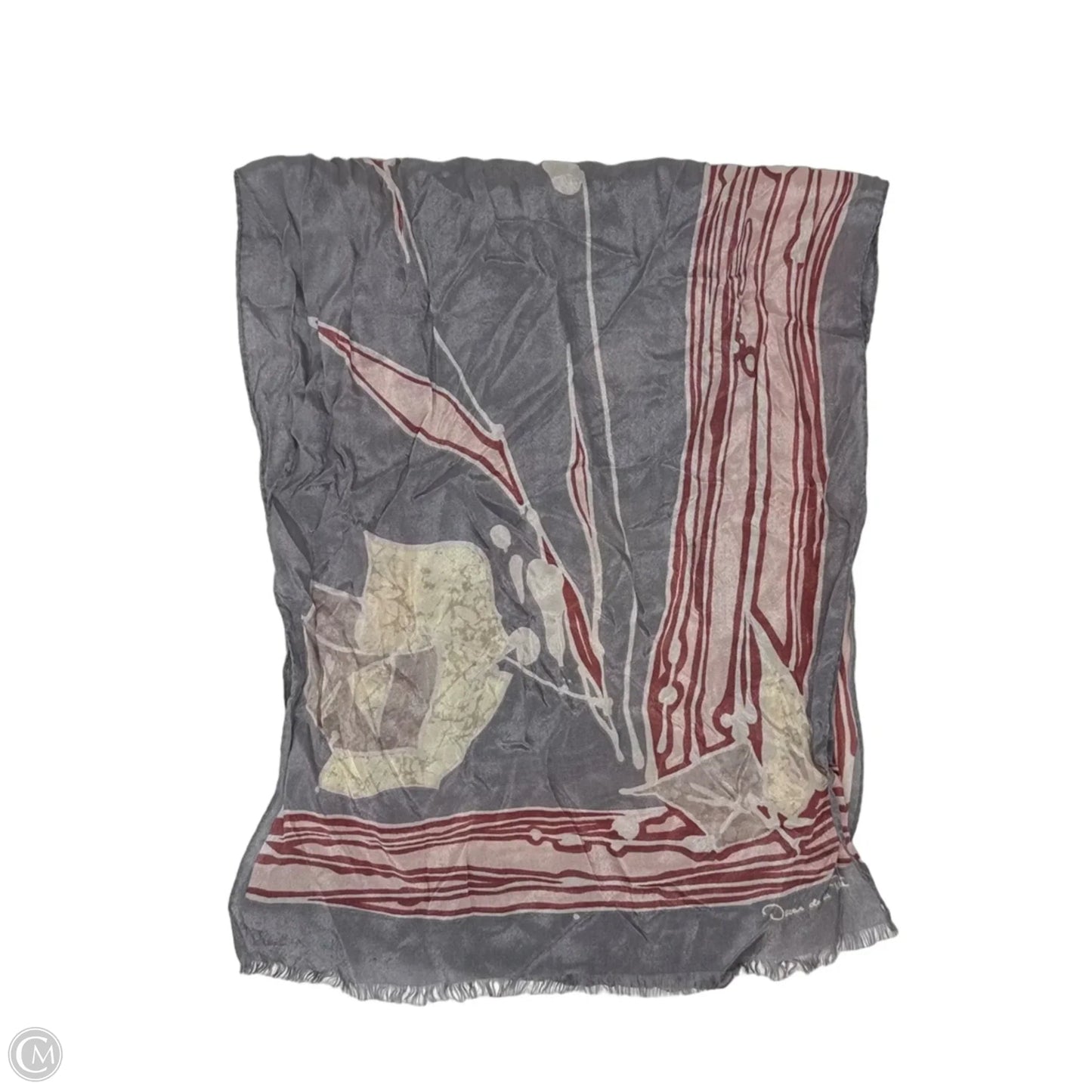 Scarf Luxury Designer By Oscar De La Renta