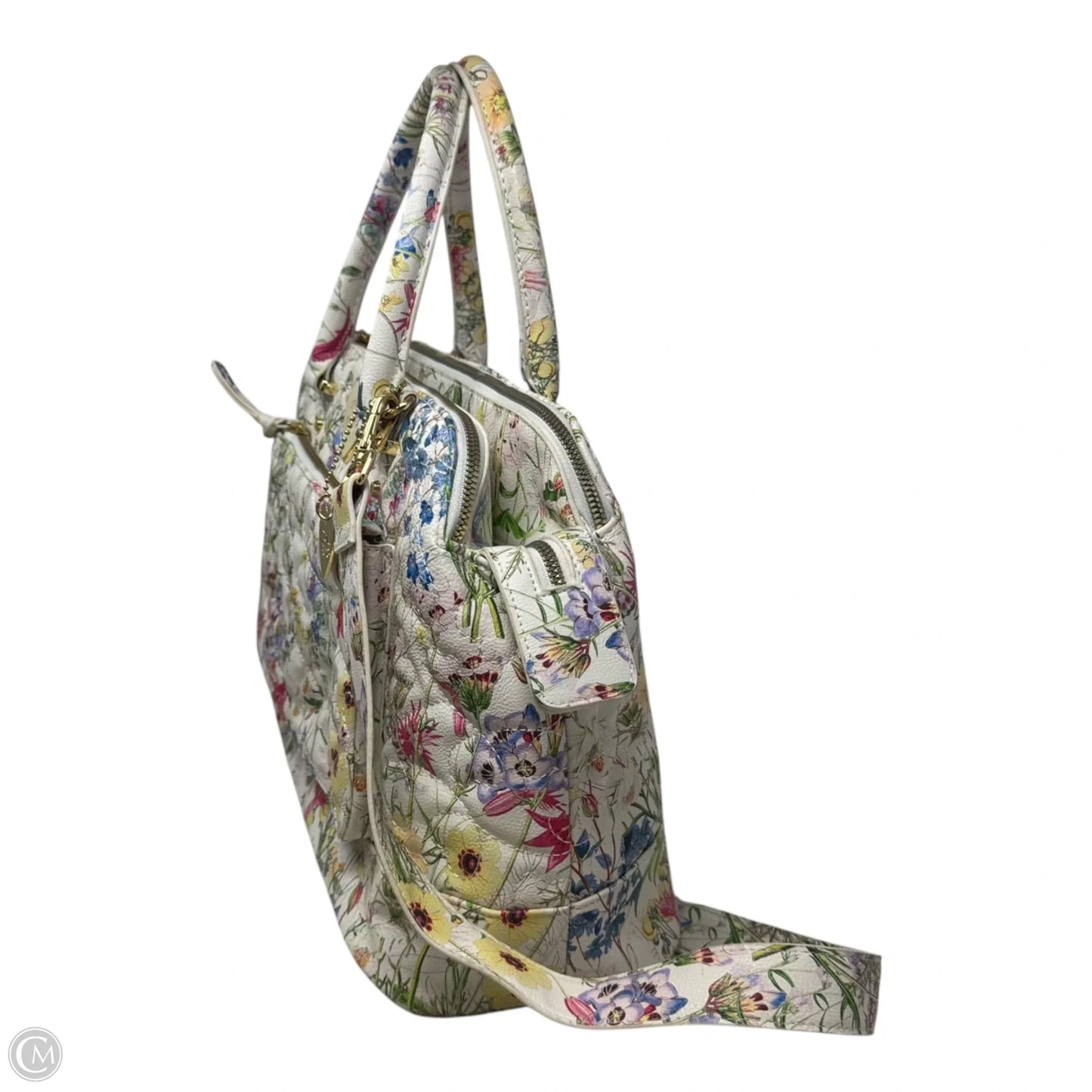 Quilted Handbag By Betsey Johnson, Size: Medium