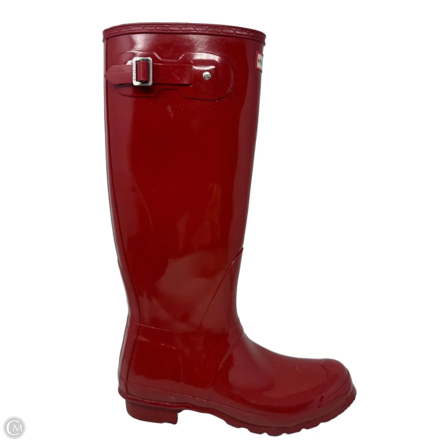 Boots Rain By Hunter In Red, Size: 10