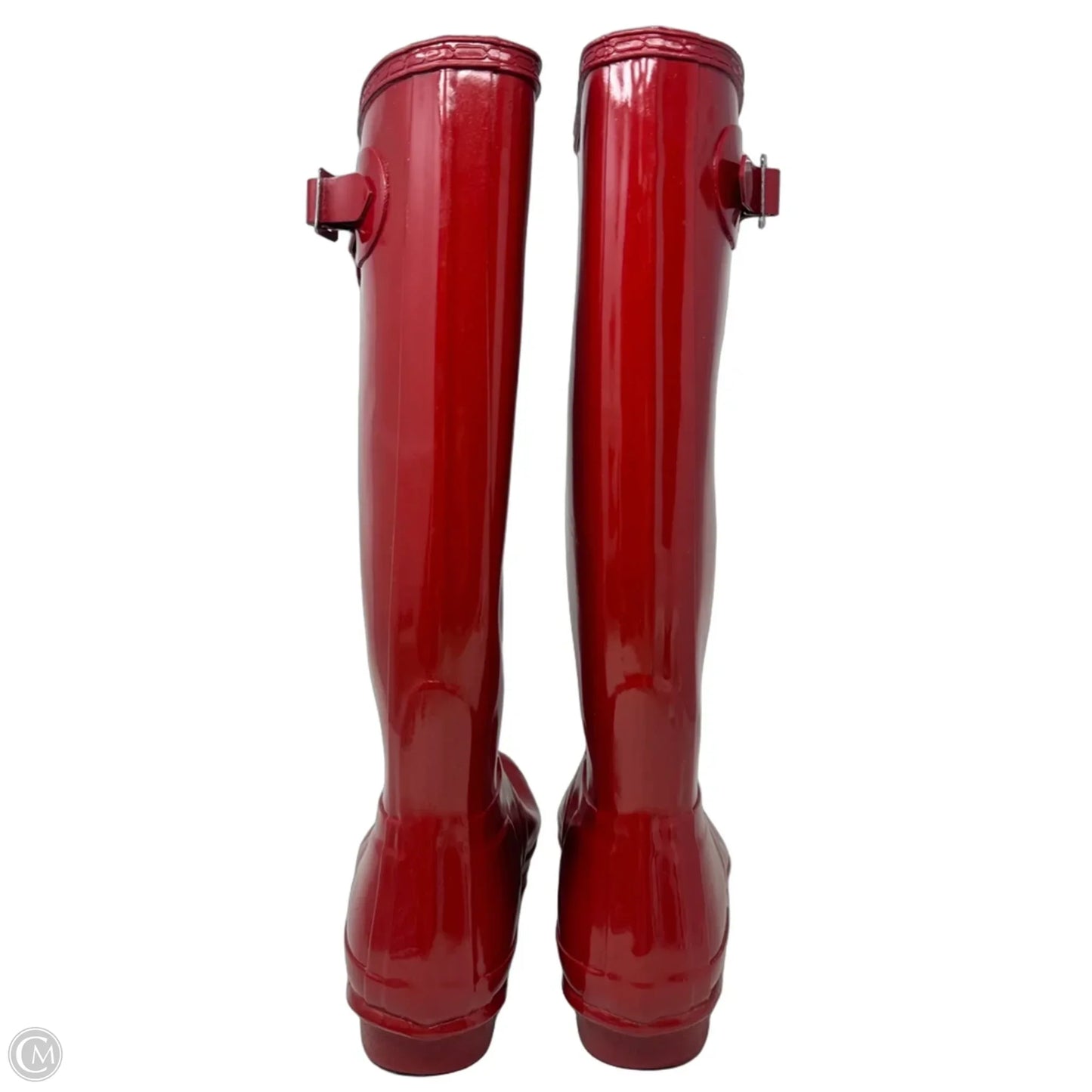 Boots Rain By Hunter In Red, Size: 10