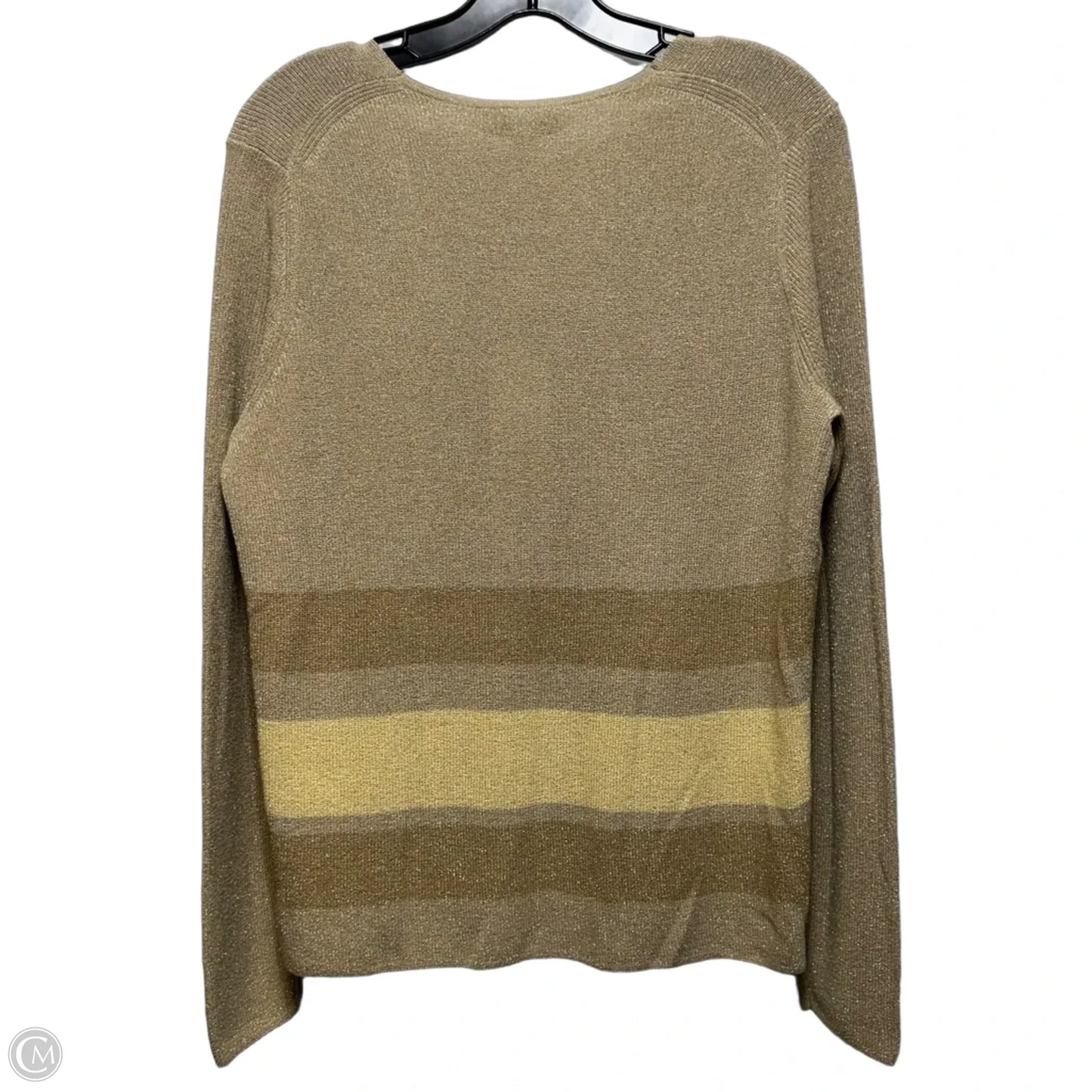 Sweater By Etcetra In Gold, Size: L