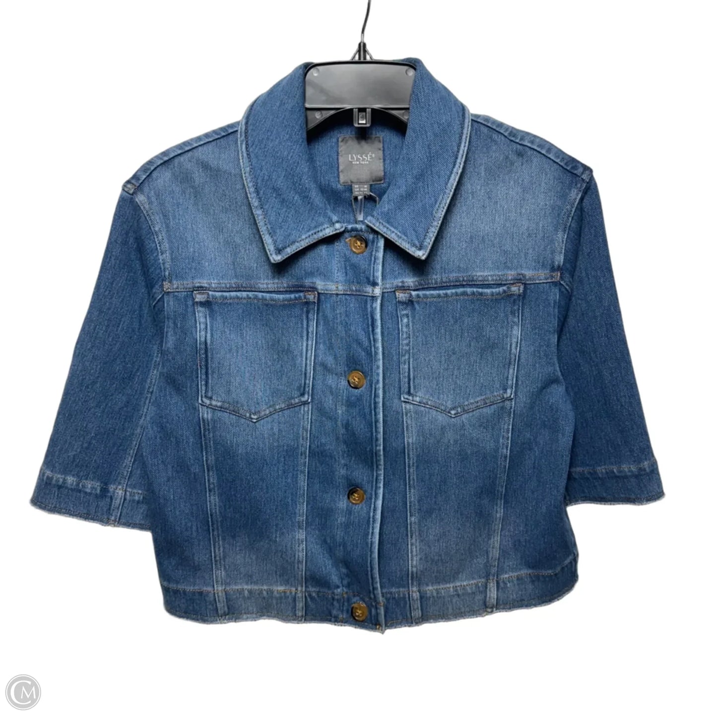 Jacket Denim By Lysse In Blue Denim, Size: M