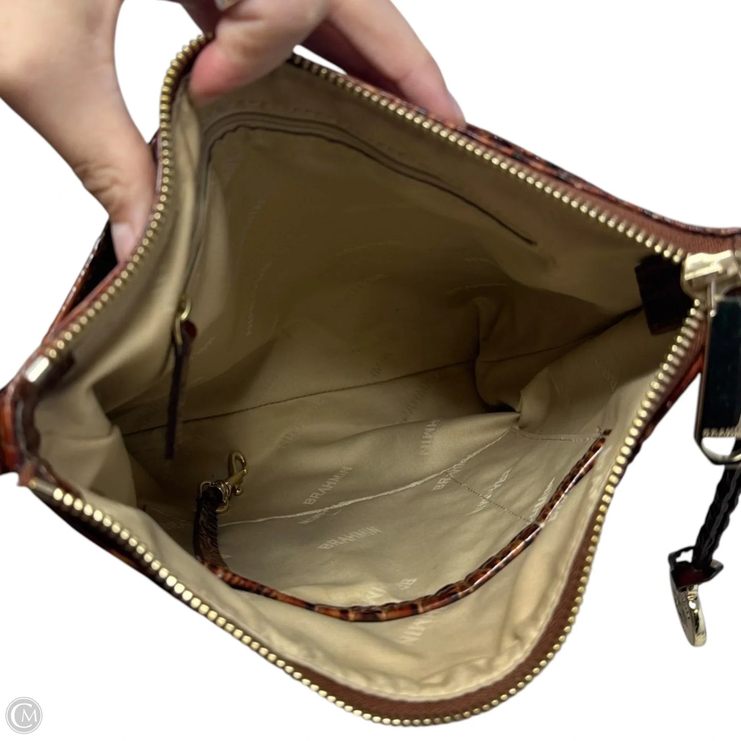 Katie Crossbody Designer By Brahmin, Size: Medium