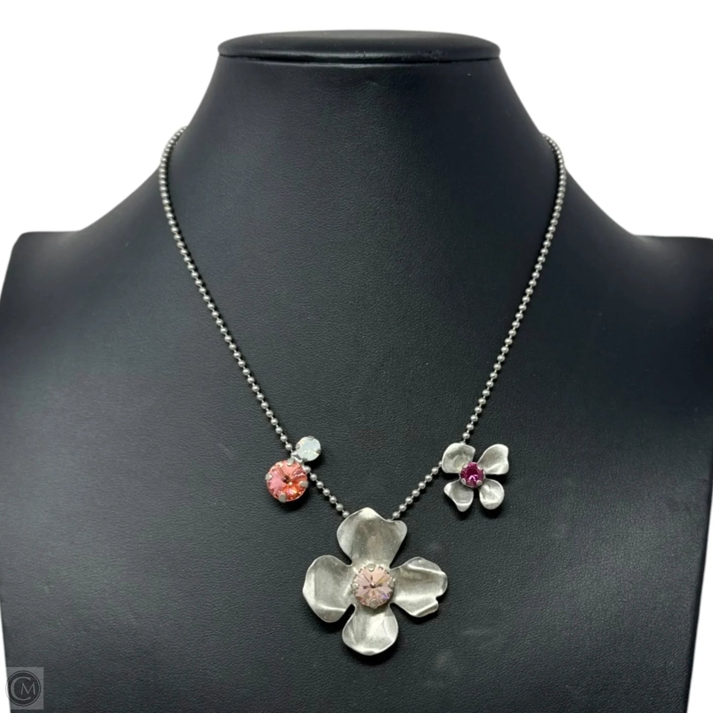 Floral Statement Necklace By Sabika