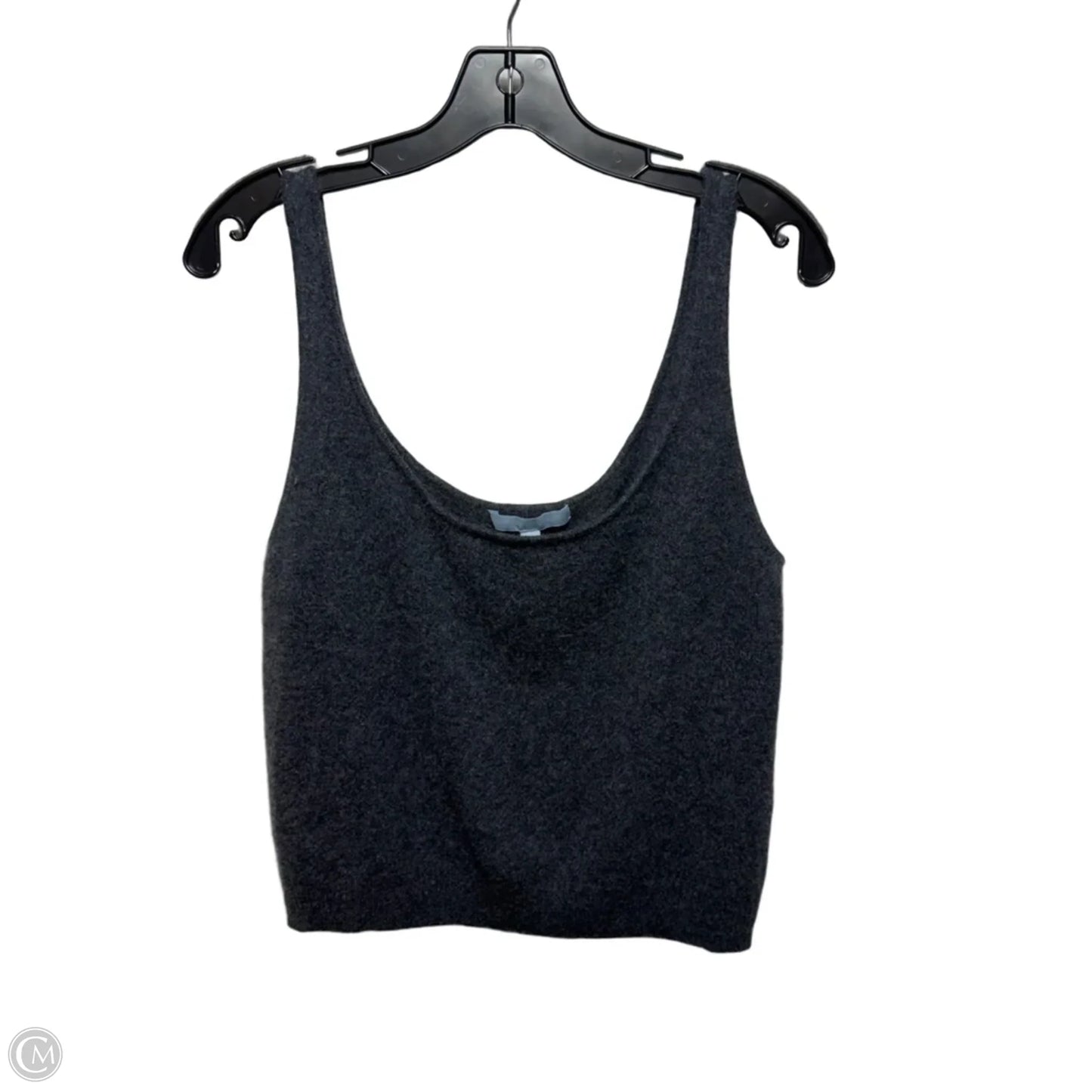 Cashmere Top Sleeveless By Antonio Melani In Grey, Size: L
