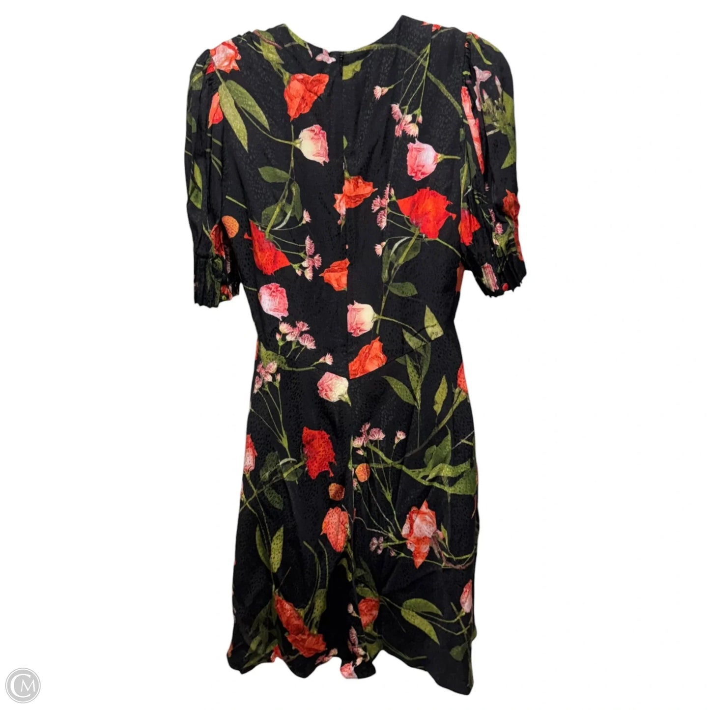 Sienno Mini Puff Sleeve Tea Dress By Ted Baker In Floral Print, Size: 6