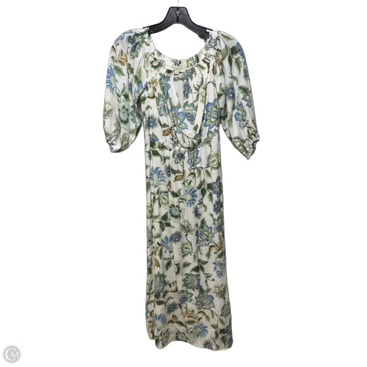Dress Casual Maxi By Loft In Floral Print, Size: 2p