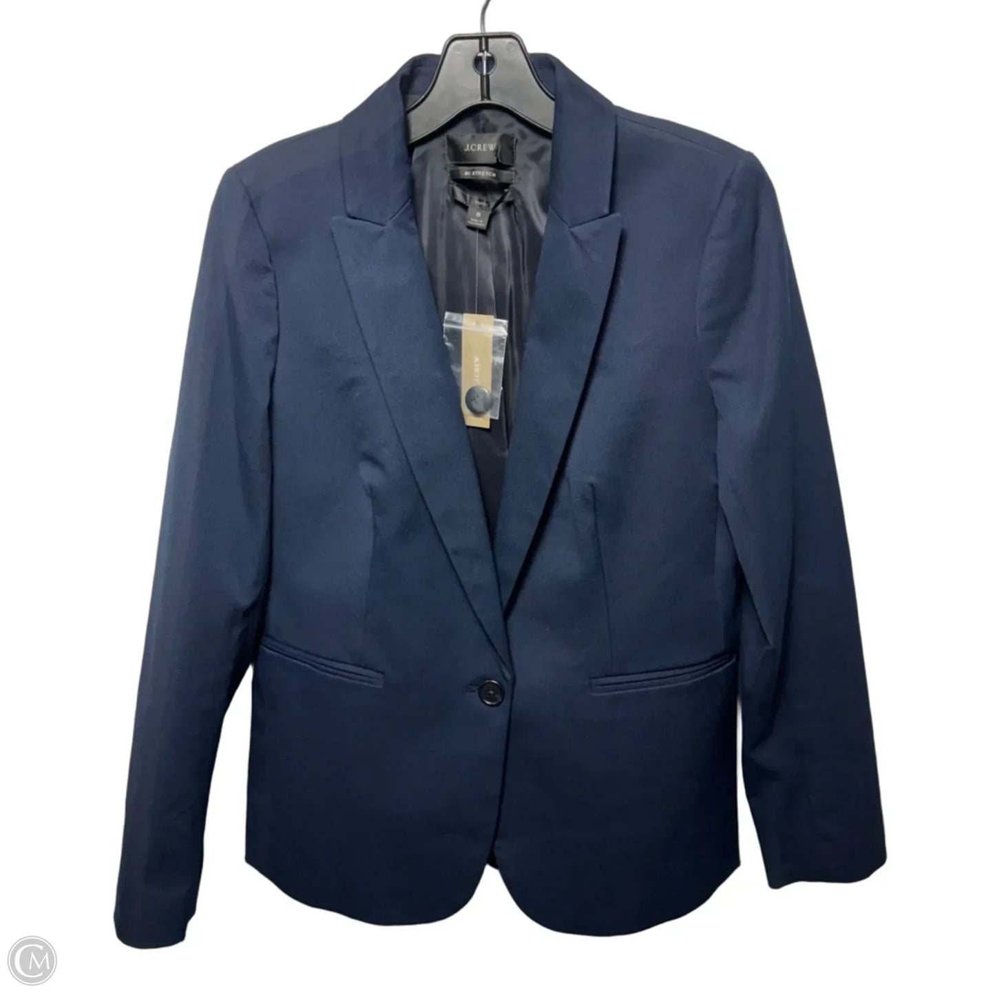 Bi Stretch Parke Blazer By J. Crew In Navy, Size: 6