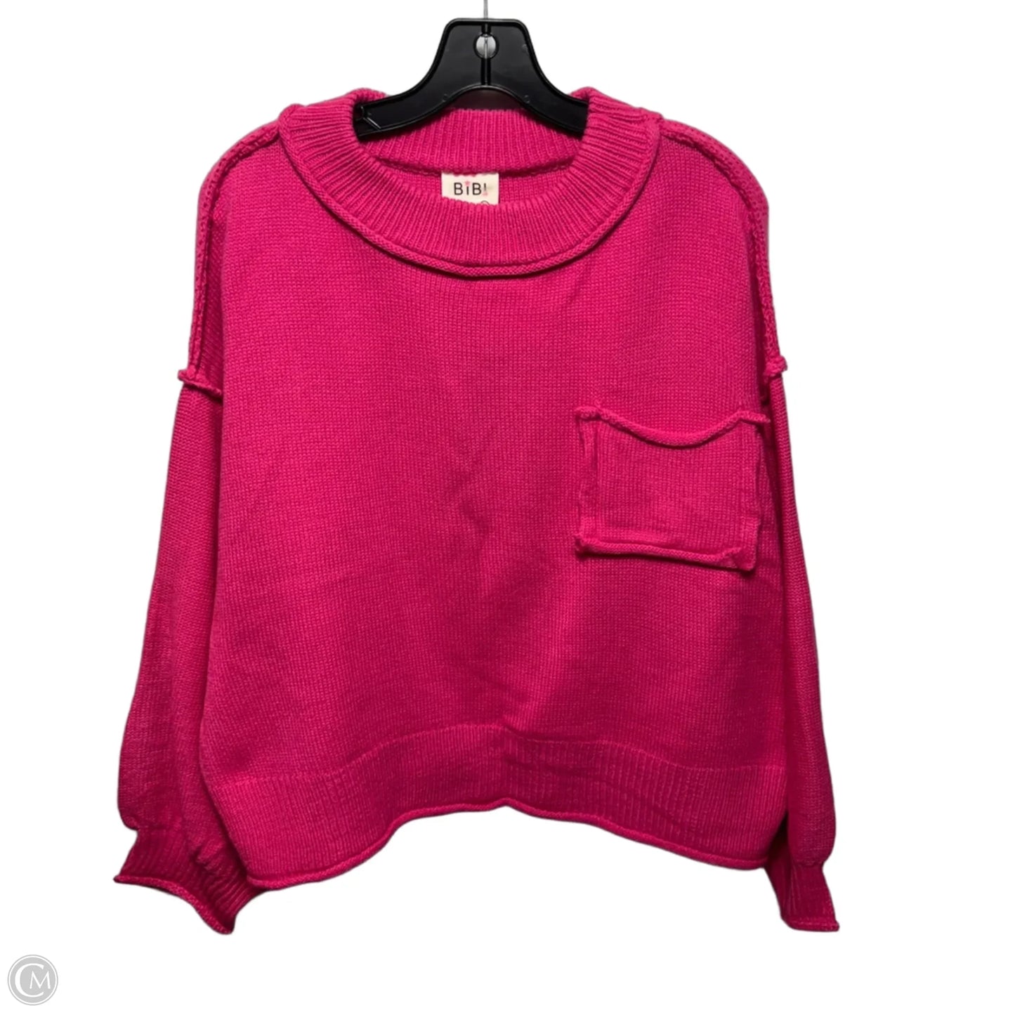 Sweater By Bibi In Pink, Size: S