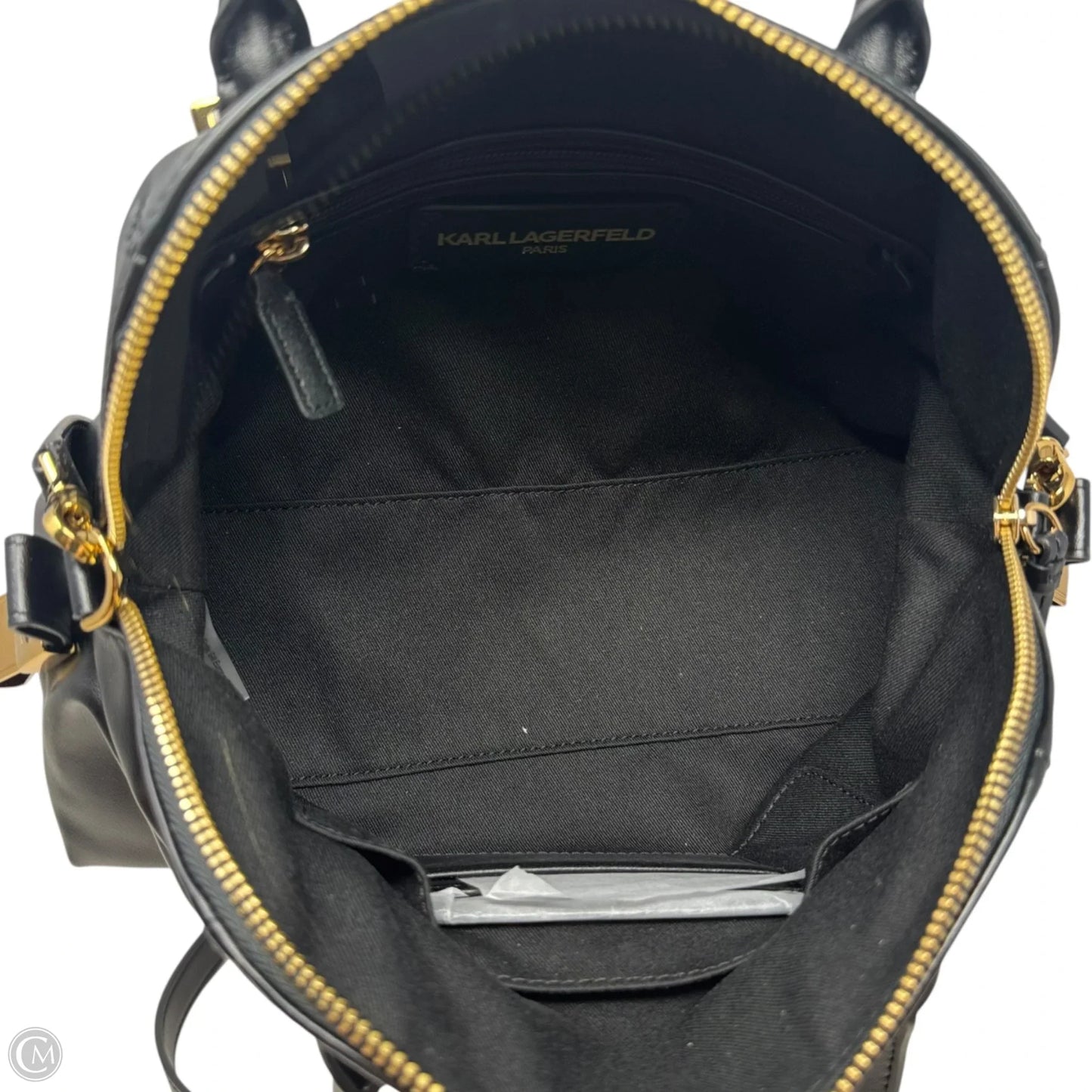 Charlaine Charm Crossbody Handbag Designer By Karl Lagerfeld, Size: Medium