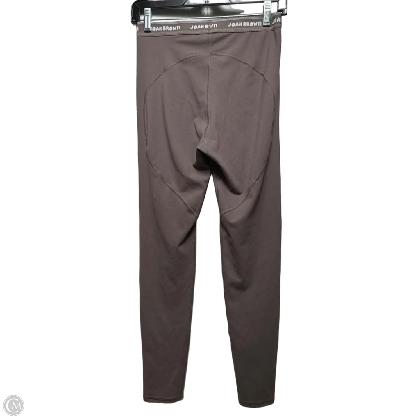 Athletic Leggings By Joah Brown In Taupe, Size: M