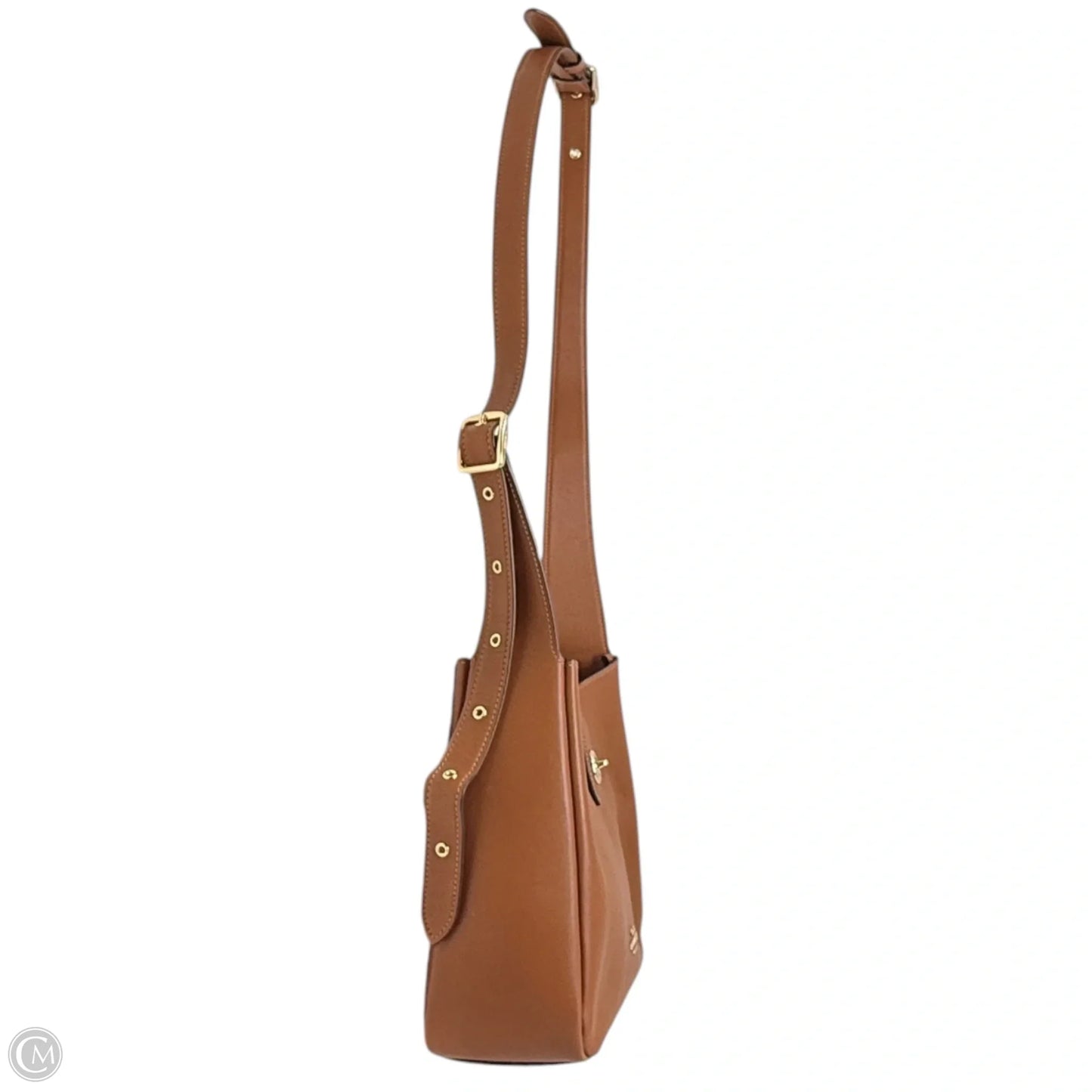 Hadley Smooth Leather Crossbody Bag Designer By Coach, Size: Medium