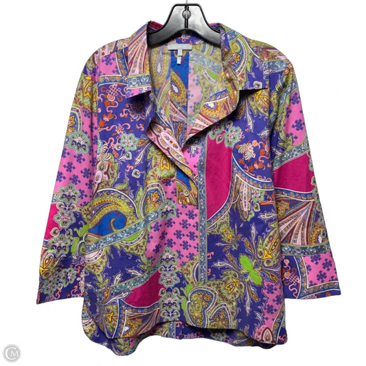 Aileen Top Long Sleeve By Hinson Wu In Multi-colored, Size: 12