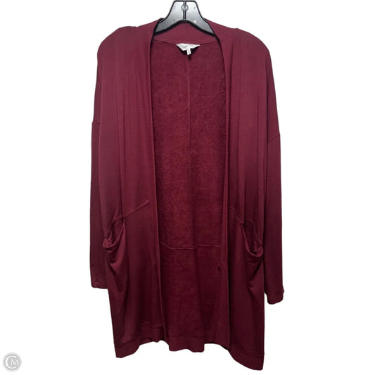 Cardigan By Soma In Maroon, Size: M